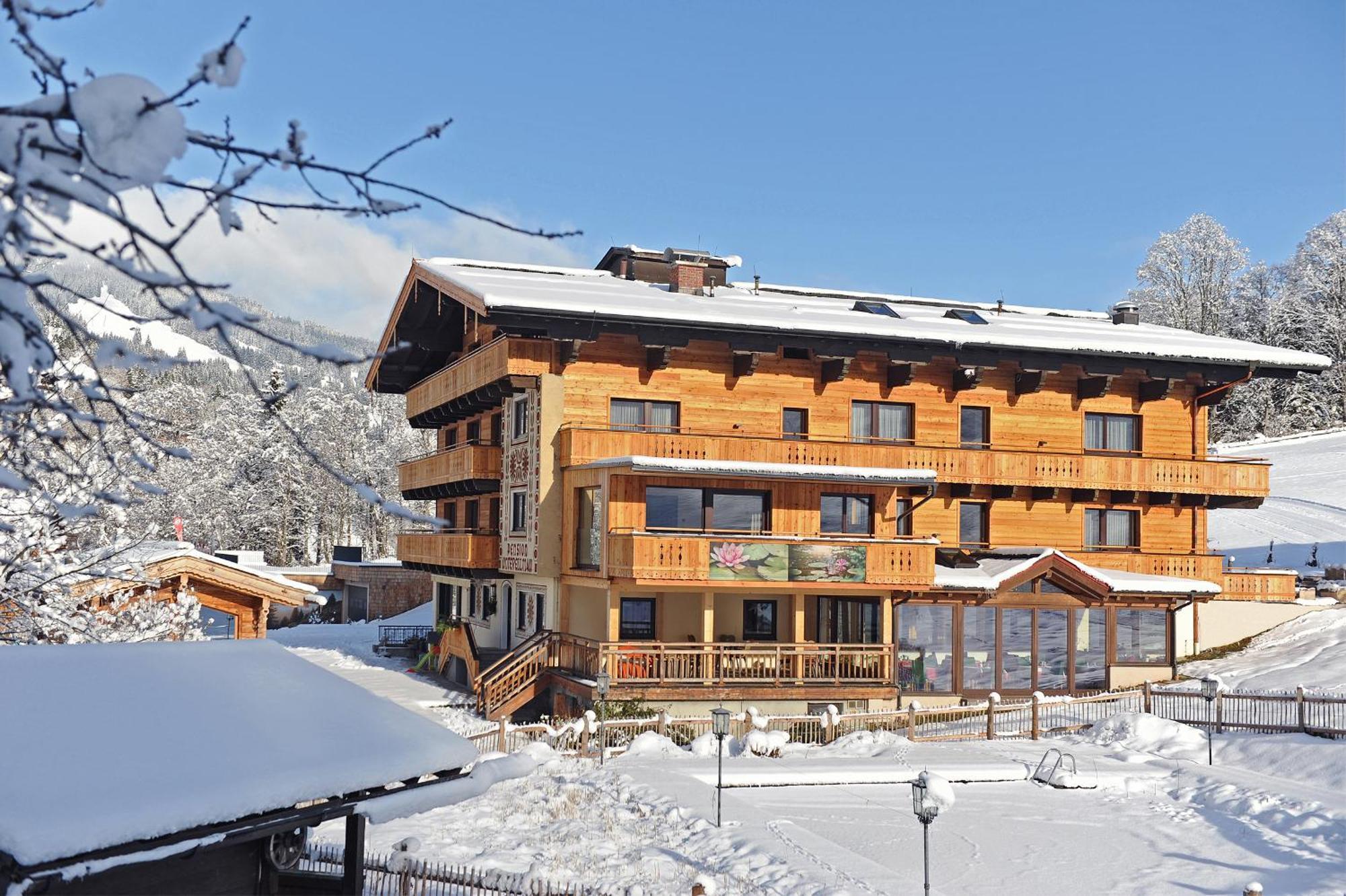 Ski In Ski Out Hotel Unterellmau Saalbach-Hinterglemm Exterior foto