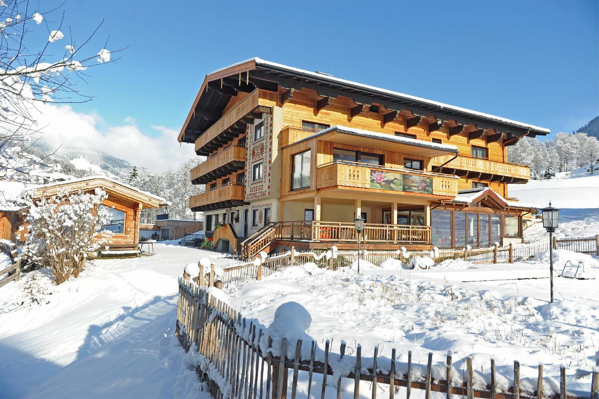 Ski In Ski Out Hotel Unterellmau Saalbach-Hinterglemm Exterior foto