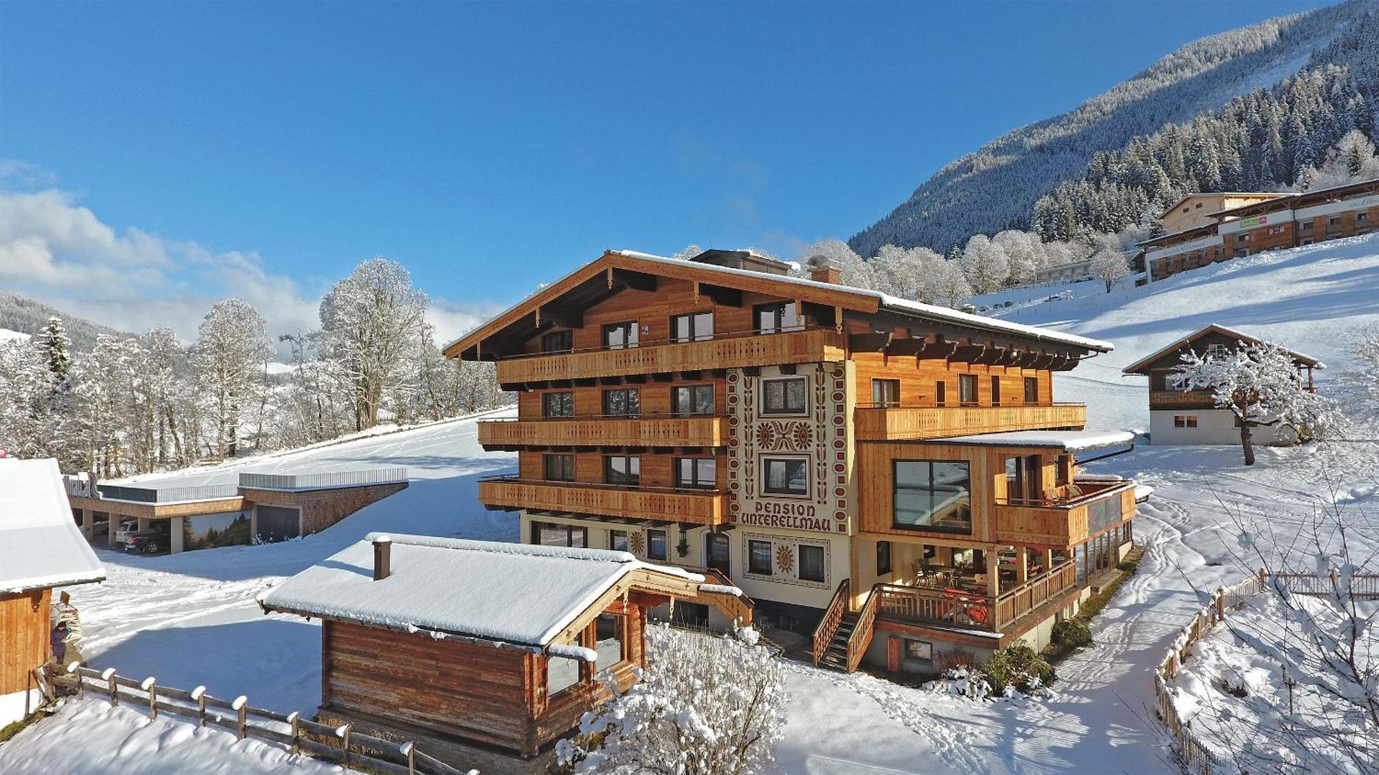 Ski In Ski Out Hotel Unterellmau Saalbach-Hinterglemm Exterior foto